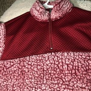 Athletic Work Velvet top